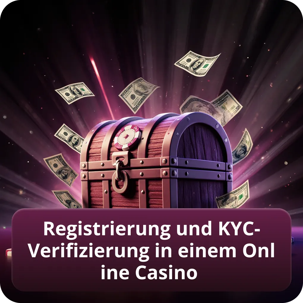 Registrierung und KYC-Verifizierung in einem Online Casino