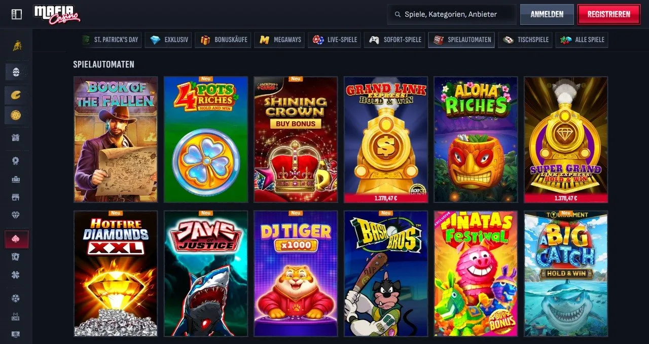 Spielautomaten: Beliebte Slots mit hohen Auszahlungsquoten