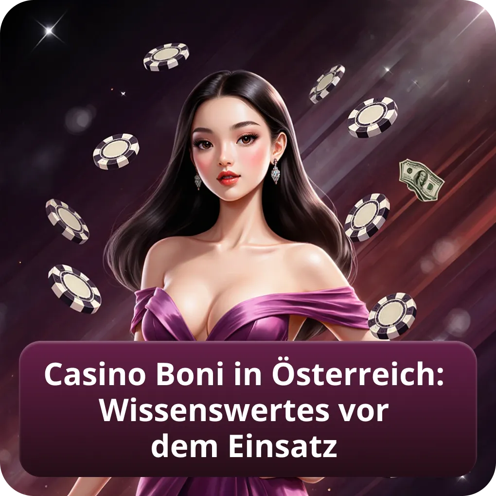 Casino Boni in Österreich: Wissenswertes vor dem Einsatz