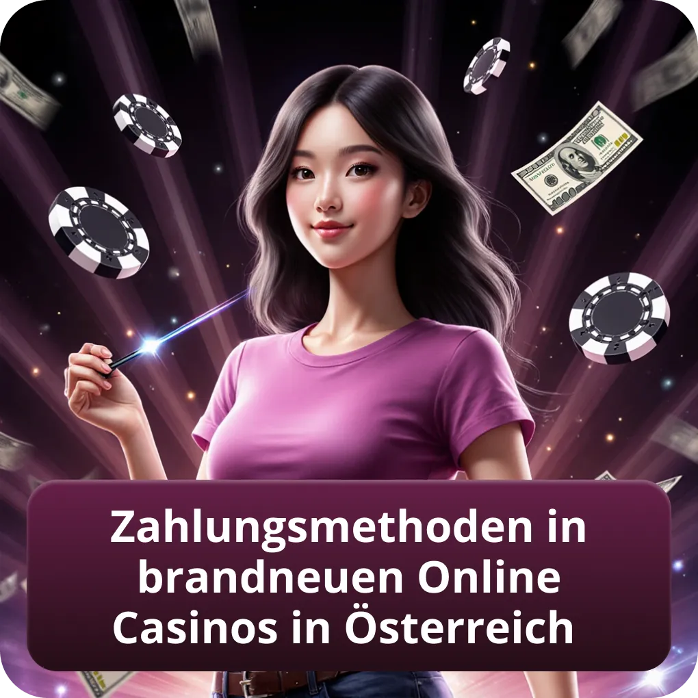Zahlungsmethoden in brandneuen Online Casinos in Österreich