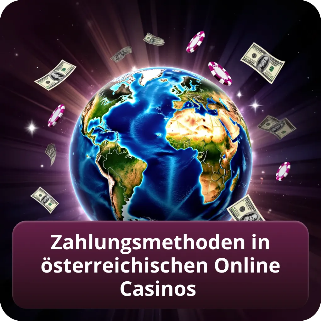 Zahlungsmethoden in österreichischen Online Casinos